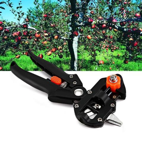 Garden Fruit Tree Pro Pruning Shears Scissor Grafting Cutting Tool  2 Blade Garden Tools Set Pruner Tree Cutting Tool