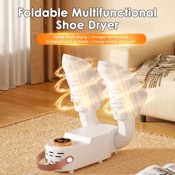 Electric Shoe Dryer Boot Warmer Shoe UV Foot Boot Dryer Eliminate Odor Fast Drying Boot Deodorizer Multifunction Socks Dryer