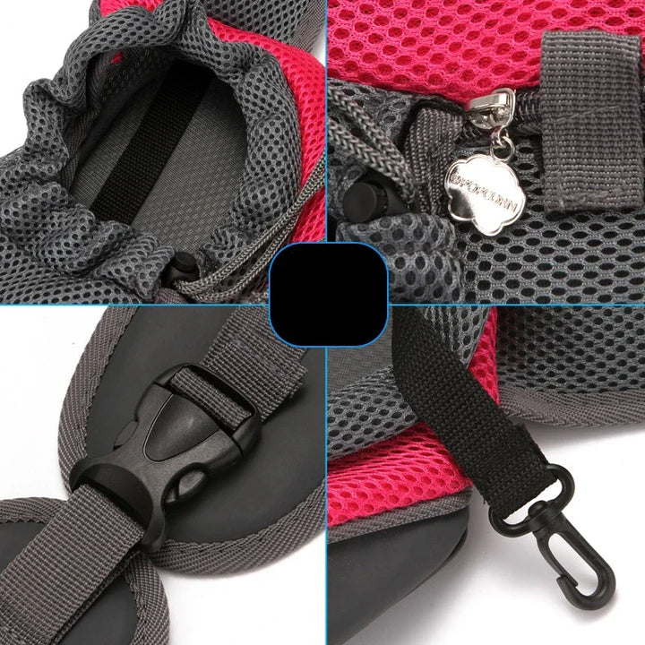 Dog Bag Pet Puppy Carrier S/L Outdoor Travel Dog Shoulder Bag Mesh Oxford Single Comfort Sling Handbag Tote Pouch